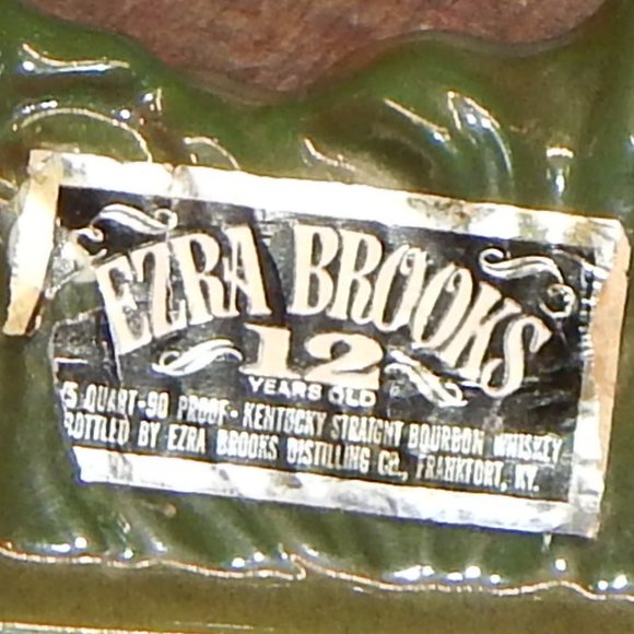 Vintage 1969 Ezra Brooks Man 'O War Horse Decanter - Picture 7 of 12